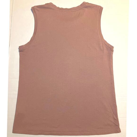 Quince Modal Muscle Tank Womens Size S Dark Taupe Soft Everyday Layer Casual - Picture 4 of 10
